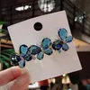 Fashion Crystal Butterfly Hair Clips Barrettes Large Top Clip Flower Spring Clip Cute Women's Hair Accessories