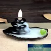 Creative Lotus Burner Backflow Tower Incense Cones Burner Incense Stick Holder Keramiska Censer Hem Dekoration Tehus