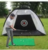 Golf-Trainingshilfen Indoor 2M Übungsnetz Zelt Schlagkäfig Garten Grünlandausrüstung Mesh Outdoor XA147A1