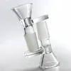 14mm 18mm Kom Dikke Pyrex Glas Bong Bowls Clear Pipe Hookah voor Oil Rig Tabak Kruid Roken Waterleidingen