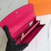 5A 2024 Luxurys Carteras de diseñador Venta al por mayor Lady Multicolor Monedero Monedero corto Titulares de tarjetas coloridas Caja original Mujeres Clásico con caja