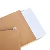 Blanco Kraftpapier Bestandsbodem Document Houder Informatie Bestand Kantoor Supply Pouch Envelop Storage Organizer Gift Gratis DH8856
