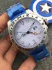 Lyxig designer klassisk mode automatisk mekanisk klockstorlek 42mm safir glas vattentät funktion julklapp gratis leverans