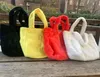 Sac de Shopping floqué conçu en italie, joli sac à main de marque, sacs de Shopping Downy portables mignons, 121701