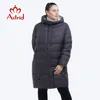 Winter Jacket Women Down Jacket Plus Size Female Hooded Warm Coat 11xl Parka 3 Color Soft Office Lady Solid Pocket Frisky FR1825 201127