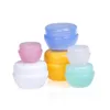 Empty Plastic Cream Bottle Mushroom Cream Plastic with Inner Cover Leakproof Bottles Cosmetic bottles 5/10/20/30/50g