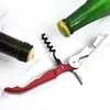 Bottle Openers Candy Color MultiFunction Wine Bottle Cap Opener Stainless Steel Corkscrew Knife Pulltap Sea YL13914703456