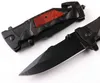 Promocja DA75 Szybki Otwarty Flipper Składany Knife 440C Tytanowy Nóż Ostrze Outdoor Camping Hiking Survival Prezent Noże