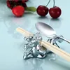 2022 Nowy Moda Smok Kształt Metal Portable Dining Chopstick Uchwyt Dekoracje Rest Ozdoby Rzemiosło do noża stołowego i uchwytu widłowego