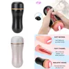 NXY Sex Masturbators 16cm Male Masturbator Vaginal for Men 18 Intimate Toys Penis Pump Glans Sucking Goods Adult Vagina Real Pussy Erotic Product 220127