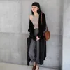Sonbahar Kış Kış Kaşmir Kazak Ceket Avrupa Tarzı Kadın Moda Sweater Kadınlar Uzun hırka Örme Kazak 201222