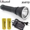 Original CREE XHP70 Military level The most brightest Diving Led Flashlight Torch 8000LM Under Water 150m IPX8 Z30