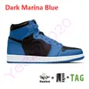 2023 TOP Alta CALIDAD2023 Jumpman de alta calidad 1 High Og 1s Baloncesto para hombres Zapatos Dark Marina Blues University Blue Royal Patent Burdeos Burdeos