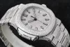 Top qualité R8 5719 V3 version montre DE luxe 40mm Cal.324 mouvement mécanique automatique montres diamant montre étanche montres lumineuses