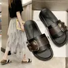 Xiaying smile sandalen en slipper slijtage zomer dikke bodem mode wilde woord student platte bodem strand slippers y200624