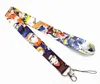 Cell Phone Straps Charms 100pcs Japan Anime boy love cartoon Lanyard Neck Strap Clip Black Stripe for Car Key ID Card Mobile Pho2493010