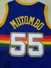 Retro Vintage Classic Basketball Jerseys Dikembe 55 Mutombo Anthony 15 Carmelo Alex 2 English Allen 3 Iverson