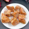 1000g Råmaterial Sunstone Stone Healing Indien Chakra Natural Rough Feldspar Crystal Gemstone Mineral Quartz Rock Slab för positiv energi