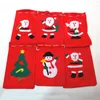 Red Christmas Gift Torby Duża Torba Cukierkowa Boże Narodzenie Worek Sznurek Torba Non-Woven Snowman Santa Claus Worek Torby Dla Dzieci Gift Etui WVT1155