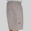 Shorts Masculinos Verão Plus Size Algodão Cintura Alta Cintura Fat Calças Bolsos com Zipper Beach 9xL 10xL 11xl 12xl