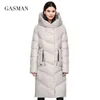 Gasman أزياء العلامة التجارية أسفل ستر المرأة الشتاء سترة المرأة معطف طويل سميكة المفتوحة سميكة الإدراجية جاكيت زائد الحجم 206 211221
