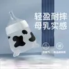 Biberon in silicone Mucca carina che imita il latte materno per il neonato Anti-coliche Anti-soffocamento Forniture per l'alimentazione del latte 220115