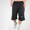 Storlek 10xl 150 kg män Summer Sports Shorts Big Cotton Navy Blue Black Workout Overized High Elasticity Loose Homewear 220301