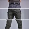 Pantaloni da esterno IX7 Tactical Cargo Pantaloni da uomo a tasche multiple elastici Tattici impermeabili resistenti all'usura12961