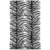 Zebra texture pvc embossed black color vinyl Wallpaper Waterproof Wall paper Home DIY Decoration WallPapers for TV background