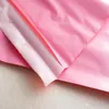 25 * 39cm Rose poly mailer expédition sacs d'emballage en plastique produits courrier par courrier fournitures de stockage mailing pochette d'emballage auto-adhésive