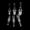 10mm 14mm 18mm Quartz Tips DAB Straw Mini Nectar Goedkope Quartz Tips Roken Accessoires Pak voor Glass Water Bongs