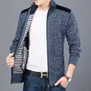 Épais marque de mode pull pour hommes Cardigan Slim Fit pulls tricots chaud automne décontracté Style coréen vêtements mâle 201221