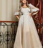 Elegancka Fuksja Off Ramię Suknie Wieczorowe 2021 Mermaid Appliqued Long Maid of Honor Suknie Custom Made Zuhair Murad Prom Dress