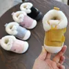 Nouvelle chaussures de bébé hiver premier marcheurs garçon non glissant des bottes pour enfants