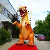 Simulation de dinosaure jurassique gonflable de 5m, modèle Animal géant, réplique de tyrannosaure, ballon pour défilé et spectacle de parc