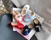 Babymeisje Mooie Bow Single Shoes Koreaanse prinses lederen dansschoenen