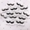 Wholesale Mink False Eyelashes Natural Long 3D Lashes Dramatic Thickness Handmade Full Strip Eyelash