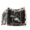 HBP Shoulder Bags Women Fashion Handbag Female Transparent Dot Strap Chain Crossbody Small Bag Beach Jelly Messenger