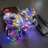 3MX3M LED Gordijn Garland op het venster USB String Lights Fairy Festoon met afstandsbediening Nieuwjaar Valentijnsdag decoraties voor thuis