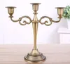 Bougeoir Candélabre Pièce maîtresse pour mariage Chandelier 3 bras Bougeoir Événement de mariage Candélabre Bougie Bâton Décoration de Noël XB1