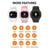 FD69S Smart Uhr Männer Frauen Bluetooth Blutdruck Stoppuhr Fitness Tracker Uhren Sport Smart Armband für ios Android