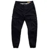 Mens Pants Cargo Trousers Spring and Autumn Casual Lightweight Pants Streetwear Breathable Long Trousers Korean Fashion 2021 H1223