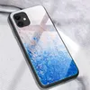 Мраморность шаблон стекло чехла для iPhone 12 Mini 11 Pro Max крышка телефона чехла для iPhone XR XS Max 7 8Plus ударопрочных Случаев