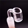 Smoking accessories 4mm thick club banger domeless quartz nail 10mm 14mm 18mm male female 90 45 Degrees 100% Quartz Banger Nails for bong