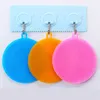 Round Silicone Cleaning Brush Antiscald Nonstick Oil Kitchen Dish Washing Brush Clean Hygienic Cleaning Artifact Rag VT19315578280