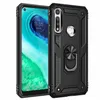 Robust Pansartelefonfodral För Motolara Moto G8 Power Lite G Fast Power Stylus Metallring Bakskal till Moto E7 Plus E6s E6 One Fusion