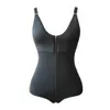 Sexy dames taille trainer ritssluiting corset afslank buikverbeteraar shapewear lingerie kont lifter body shaper plus size bodysuit 6xl9491432