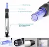 Доктор Pen Derma Pen A1-C A1-W Auto Microneedle система Регулируемое Needle Длины 0.25mm-3.0mm Электрический DermaPen Stamp Auto Micro игольчатые