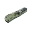 Petit A07 7inch Camo Double Action Couteau AutoTF Tactical Passing EDC Camping Coinages Couteaux de chasse Outil de poche cadeau de Noël