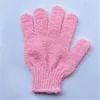 Färgglada Barnbadhandduk Body Scrubber Glove Nylon Duschhandskar Exfoliating Remover Dead Hud Massage Handske T9i00643